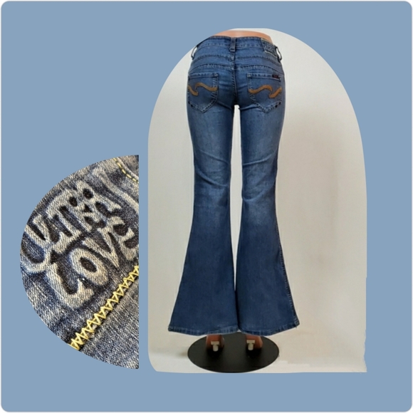 Ultra Love Denim - Hiphugger bells